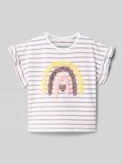 T-shirt met ronde hals, model 'JADEY'