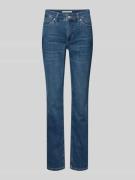 Slim fit jeans met stretch, model 'Melanie'