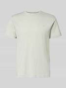 T-shirt met labelstitching