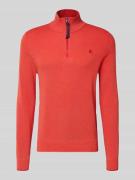 Gebreide pullover met schipperskraag