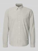 Regular fit vrijetijdsoverhemd van puur katoen