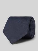 Stropdas van pure zijde met labeldetail