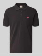 Poloshirt met labeldetail