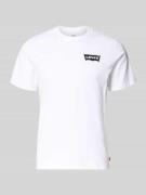 T-shirt met labelprint