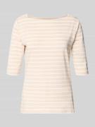 T-shirt met boothals