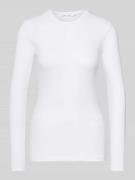 Shirt met lange mouwen en ronde hals, model 'ALEXA'