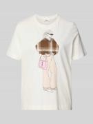 Regular fit T-shirt van puur katoen