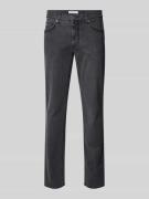 Straight fit jeans met stretch, model 'Cadiz'