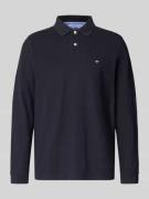 Poloshirt met labelstitching