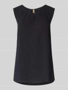 Tanktop met plooien, model 'RADIA'