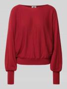 Oversized gebreide pullover met boothals, model 'GERLINA'