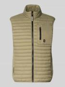Bodywarmer met opstaande kraag