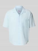 Relaxed fit vrijetijdsoverhemd met 1/2-mouwen, model 'CAIDEN'