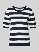 Gebreide pullover met 1/2-mouwen