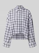 Oversized overhemdblouse met knoopsluiting, model 'OSHIA''