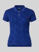 Poloshirt met labelstitching