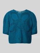 Gebreide pullover met knoopsluiting