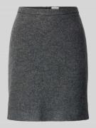 Regular fit minirok van viscosemix