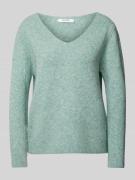 Gebreide pullover met wol