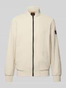 Regular fit sweatjack van puur katoen, model 'LISIMBA'