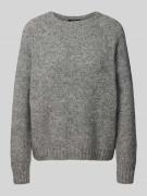 Relaxed fit gebreide pullover van alpacamix, model 'GHIACCI'