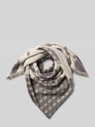 Sjaal met all-over logostitching, model 'Kefiah'