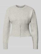 Gebreide pullover met ribboorden, model 'SLOAN'