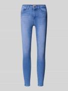 Skinny fit jeans van katoenmix, model 'POWER'