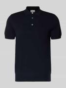 Slim fit poloshirt met knoopsluiting