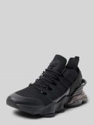 Sneakers met vetersluiting