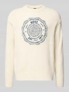 Regular fit gebreide pullover van wolmix, model 'KERBERT'