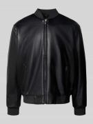 Bomberjack met opstaande kraag