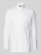 Modern fit zakelijk overhemd met knoopsluiting