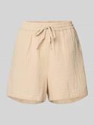 Regular fit korte broek van puur katoen