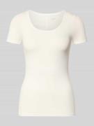 Personal fit T-shirt van mix van katoen en elastaan