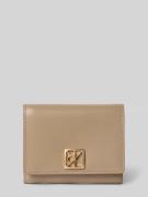 Portemonnee met labeldetail