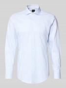 Slim fit zakelijk overhemd van katoenmix, model 'HANK'