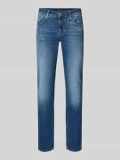Tapered fit jeans in 5-pocketmodel