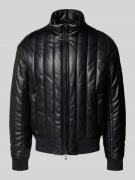 Blouson in leerlook met tweewegsritssluiting