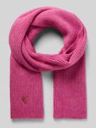 Sjaal met borduursel, model 'MALIKA'