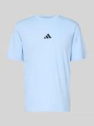 T-shirt met labeldetail