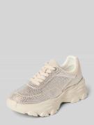 Sneakers met vetersluiting