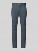 Slim fit chino van viscosemix, model 'MARK'