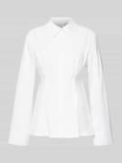 Overhemdblouse van katoenmix, model 'Zopy'