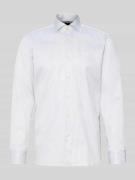 Slim fit zakelijk overhemd van puur katoen, model 'HANK'