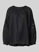 Regular fit blouse van puur linnen