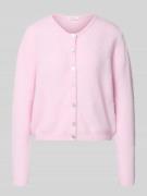 Gebreid jack met knoopsluiting, model 'VITOW'