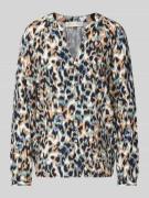 Blouseshirt van zuivere viscose