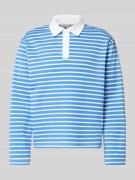 Relaxed fit poloshirt met knoopsluiting, model 'PERSSON'