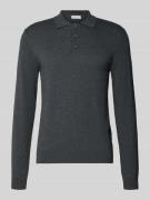 Gebreide pullover met polokraag, model 'FRODE'